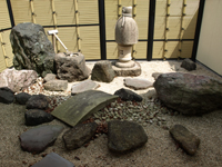 貸切個室「石庭」の坪庭