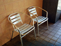 共通：内湯の休憩用椅子